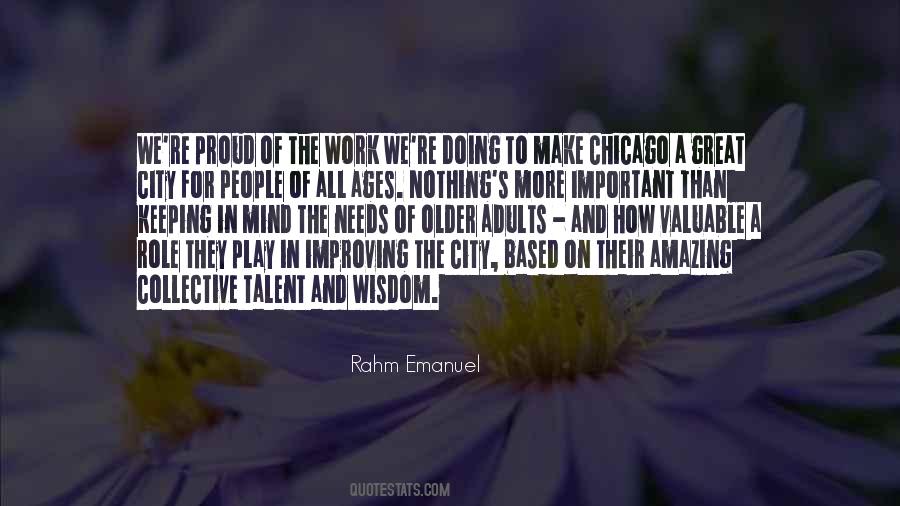 Quotes About Being Proud Of Your Work #734765