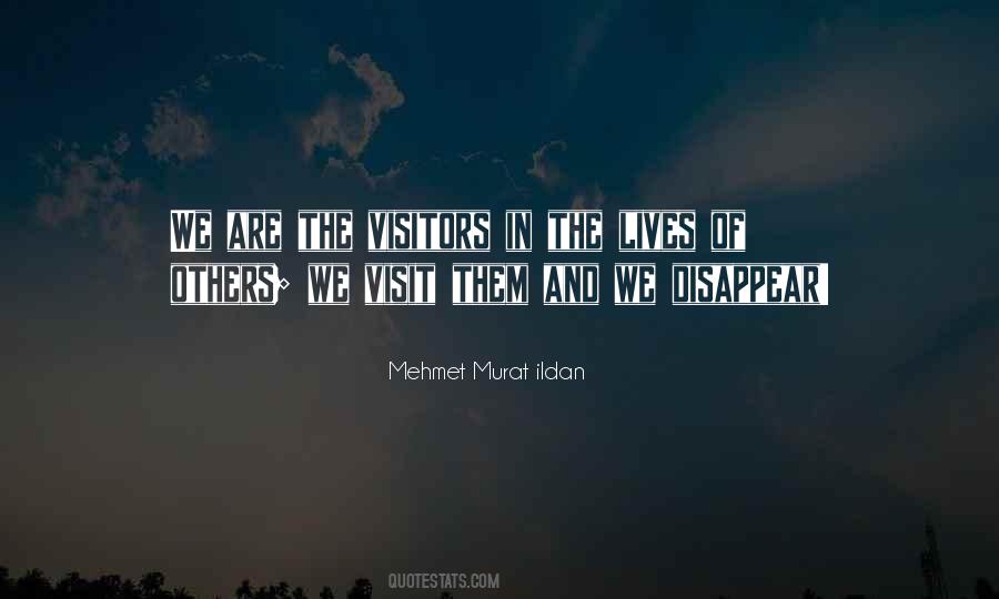 Welcome Visitors Quotes #38449