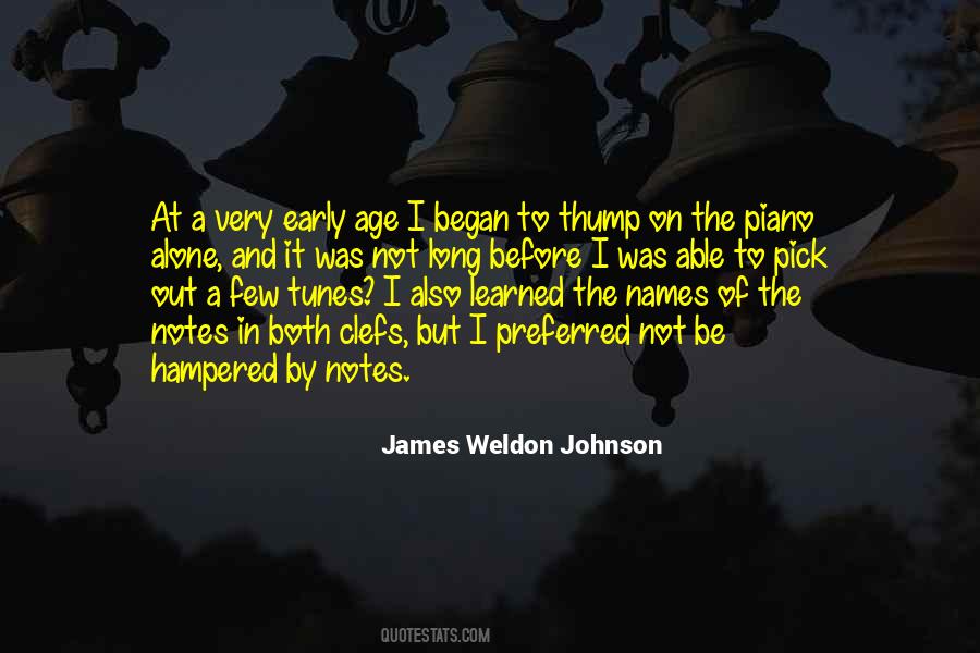 Weldon Johnson Quotes #1339587