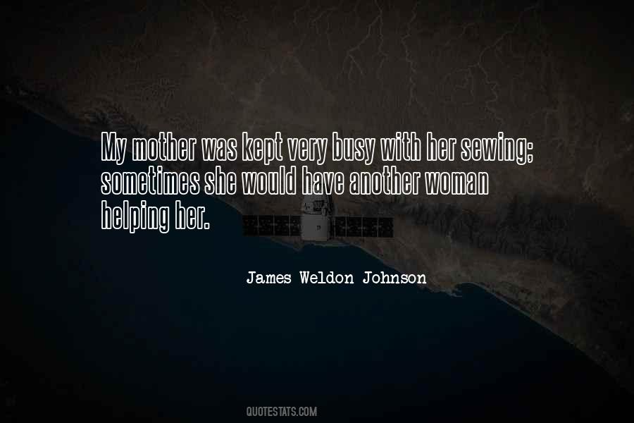 Weldon Johnson Quotes #952696