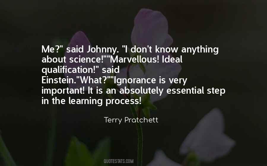 Quotes About Learning What's Important #180331