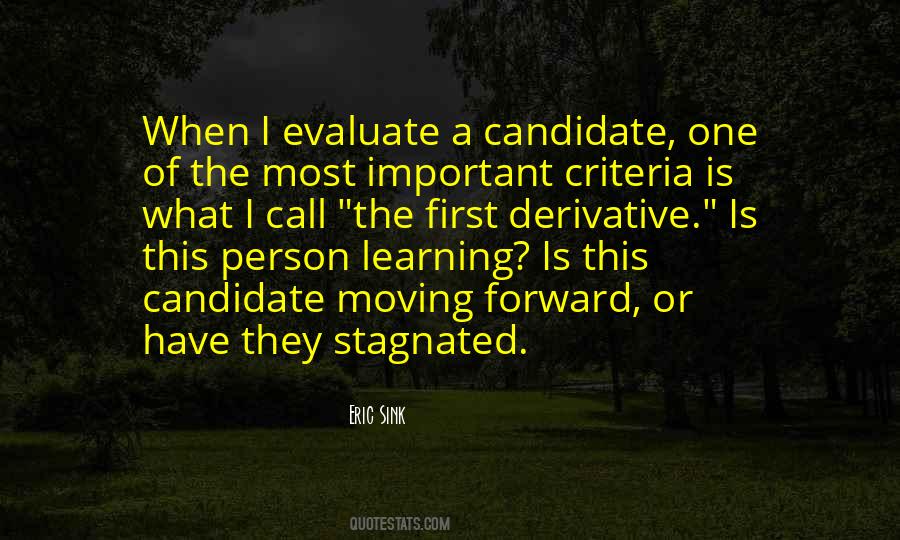 Quotes About Learning What's Important #514820