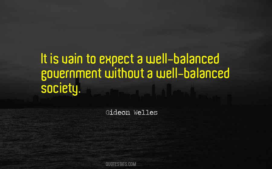 Well Balanced Quotes #719493