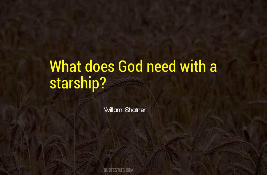 Quotes About Starship #960717