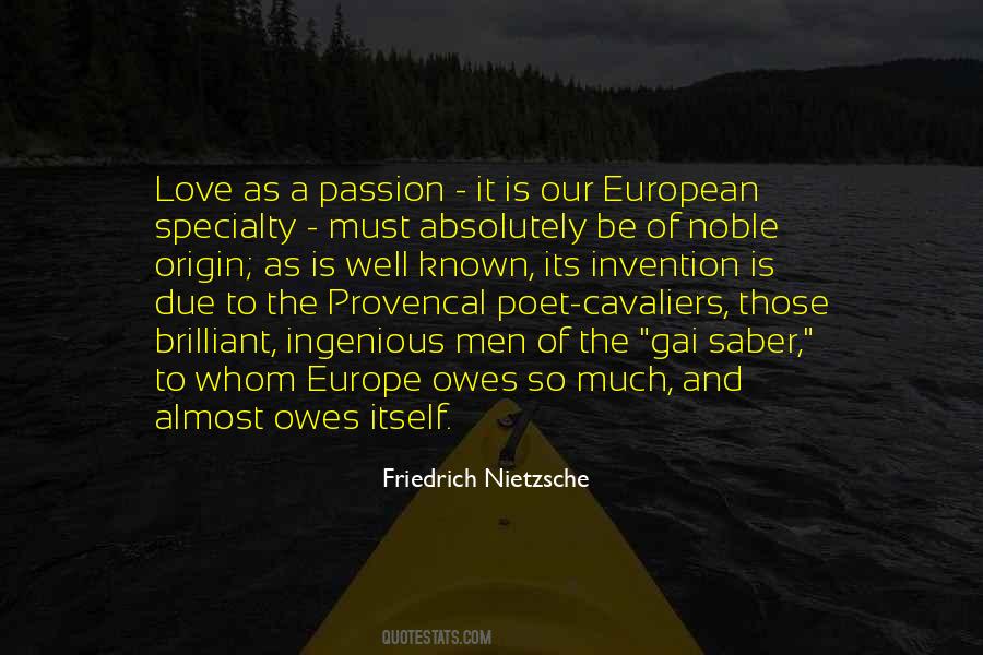 Well Known Love Quotes #1838432