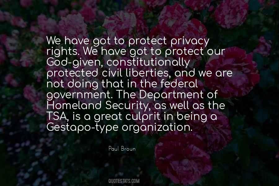 Well Protected Quotes #398452