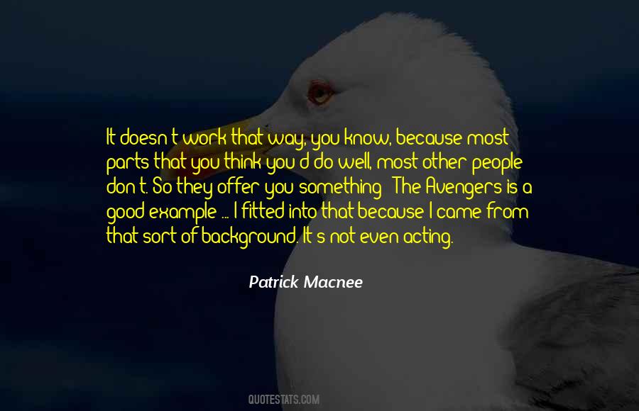 Well That's Good Quotes #26760