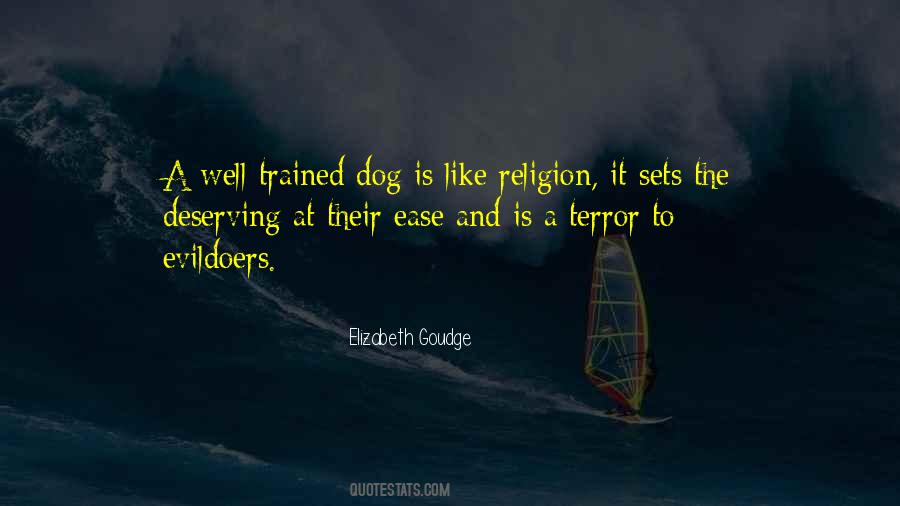 Well Trained Dog Quotes #1786276