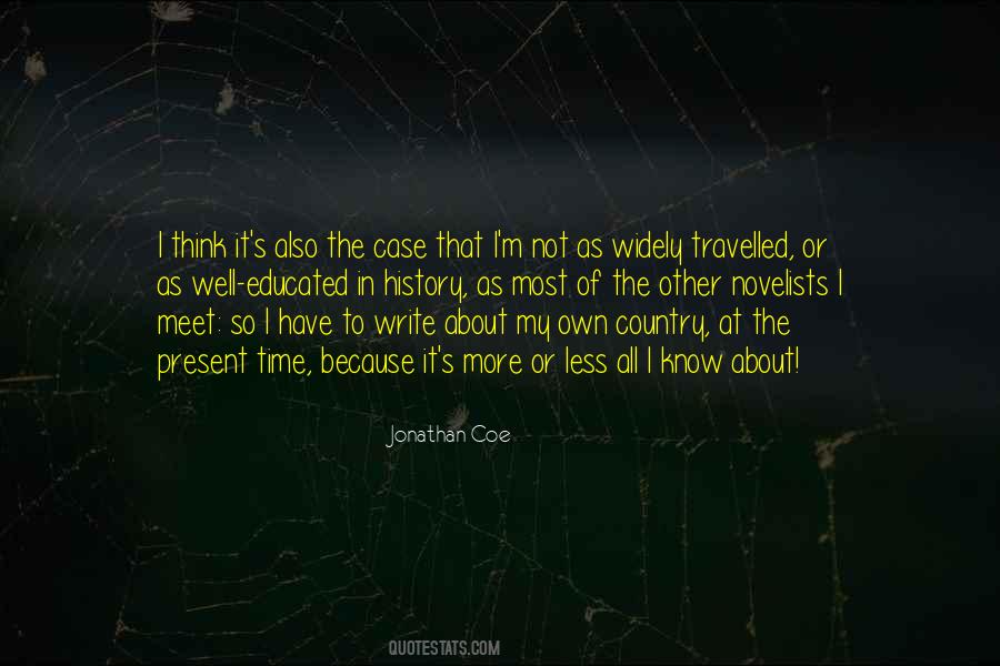 Well Travelled Quotes #1509493
