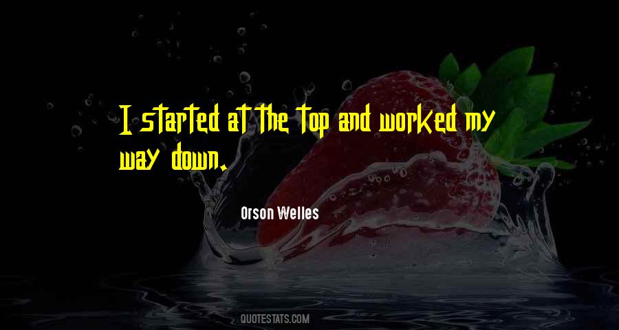 Welles Quotes #370265