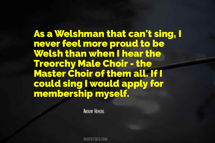 Welshman Quotes #1068717