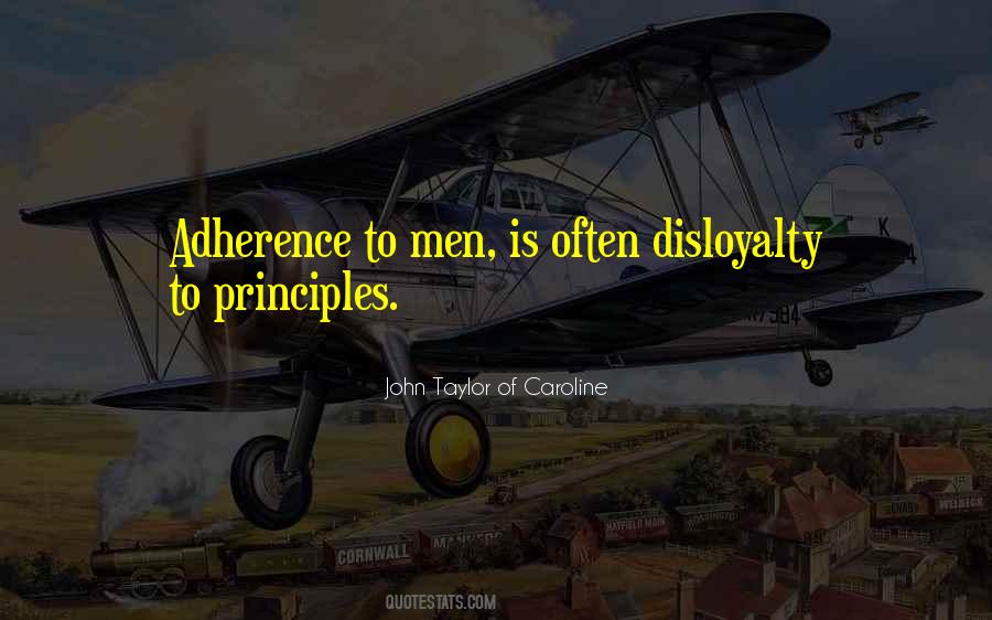 Quotes About Adherence #120546