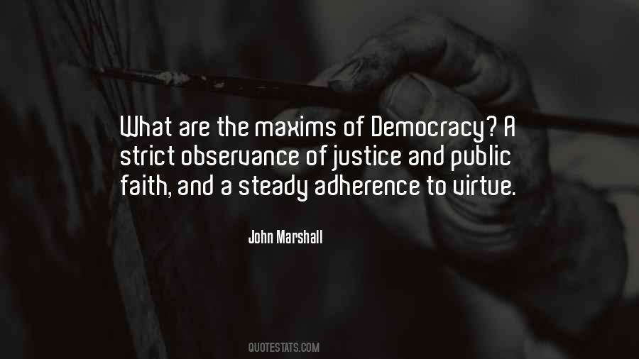 Quotes About Adherence #1351541