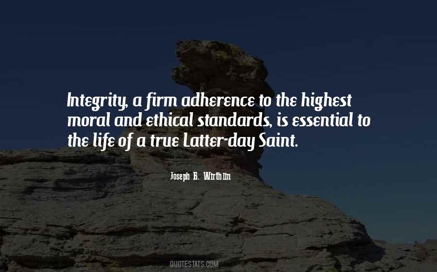 Quotes About Adherence #1444879