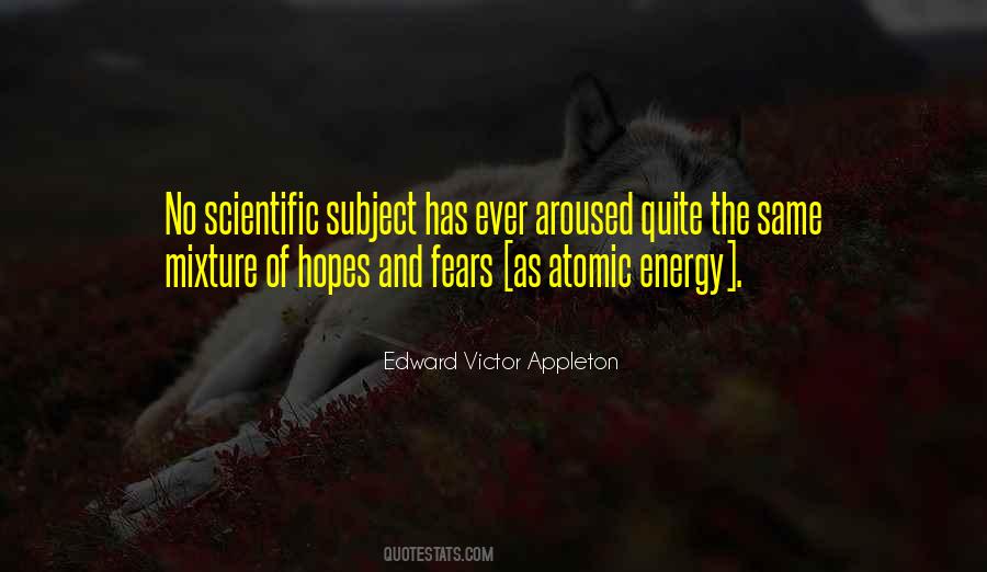 Quotes About Science Subject #1249739