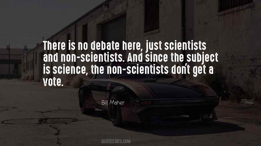 Quotes About Science Subject #1440068