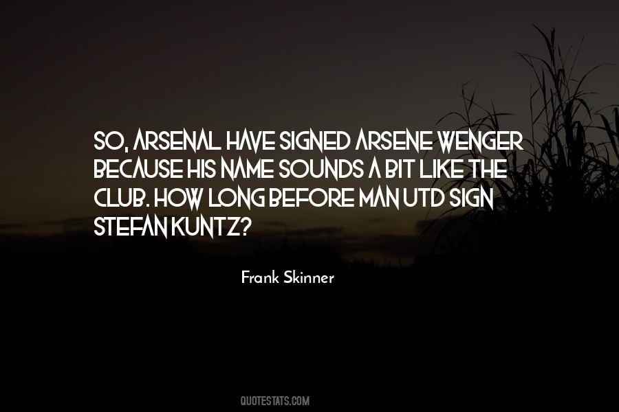 Wenger's Quotes #497981