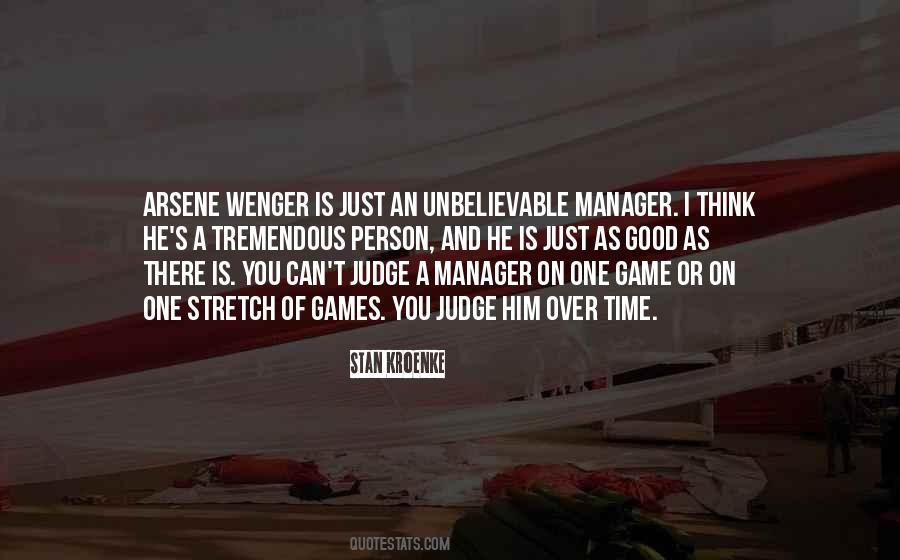 Wenger's Quotes #579363