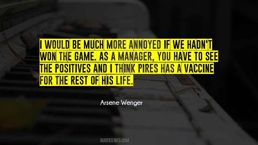 Wenger's Quotes #580014