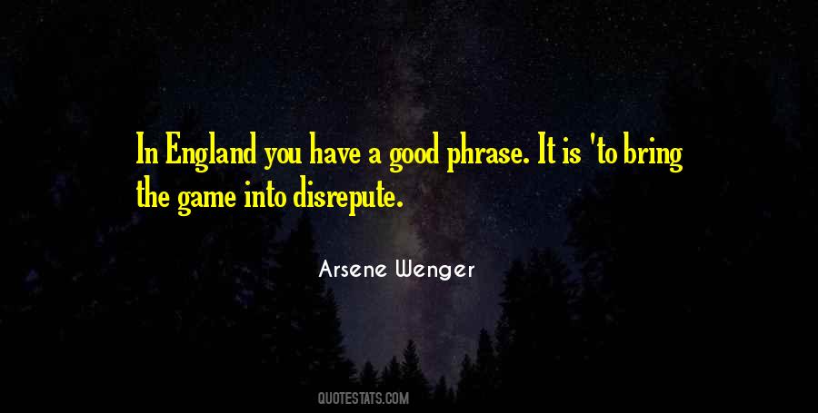 Wenger's Quotes #738782