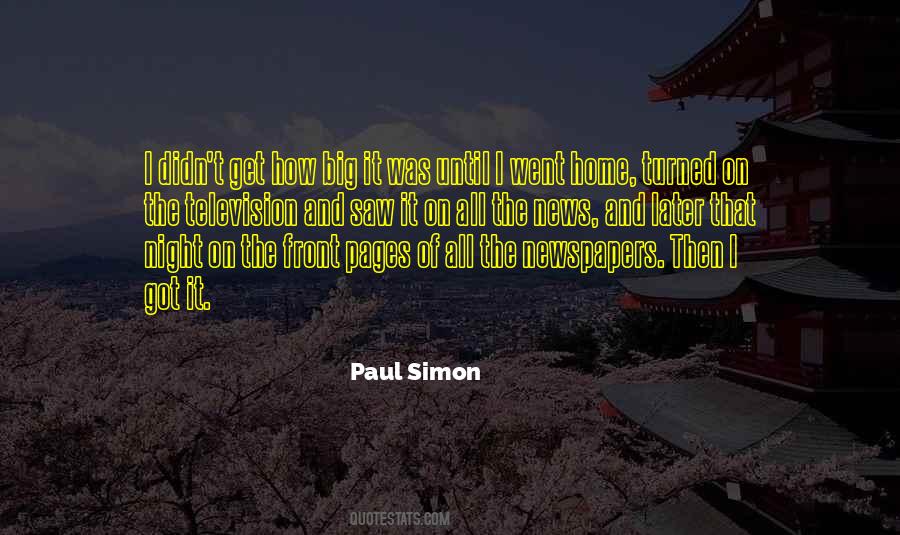 Went Home Quotes #457526