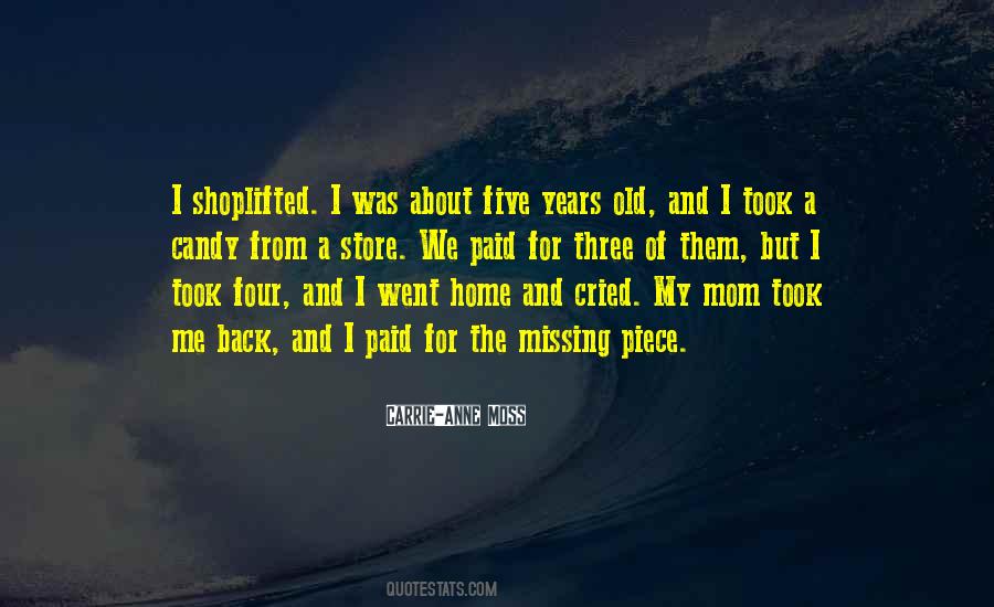 Went Home Quotes #484056