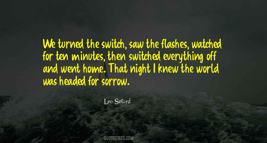 Went Home Quotes #733288