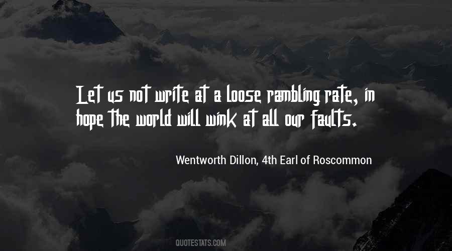 Wentworth Dillon Quotes #1293234