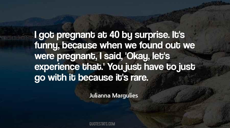 Were Pregnant Quotes #1677394