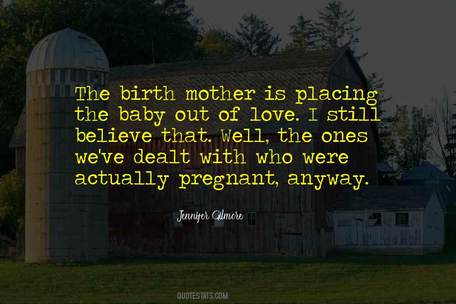 Were Pregnant Quotes #386515