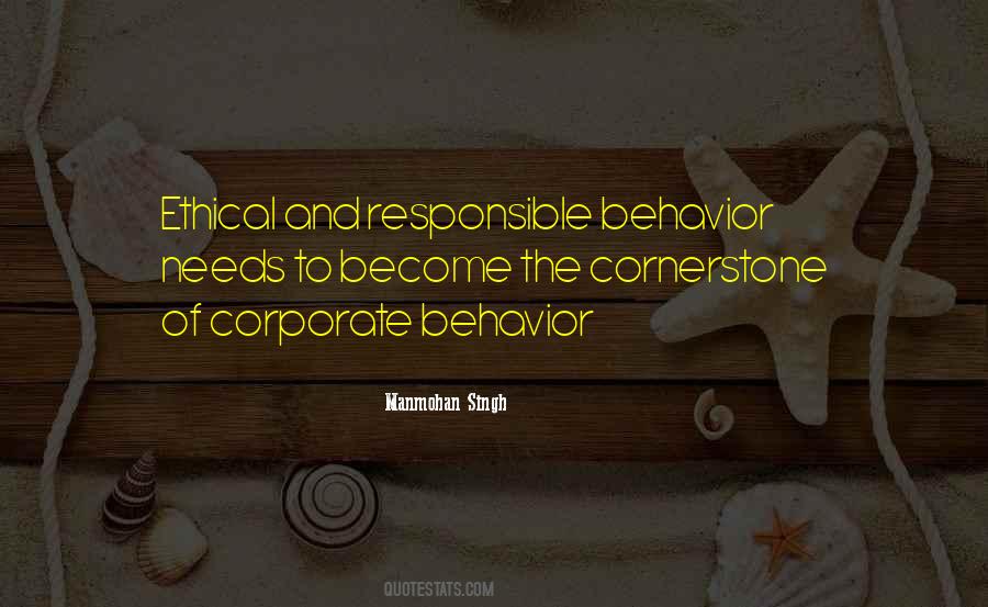 Quotes About Ethical Behavior #1079646