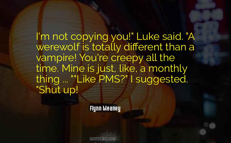 Werewolf Vs Vampire Quotes #85123