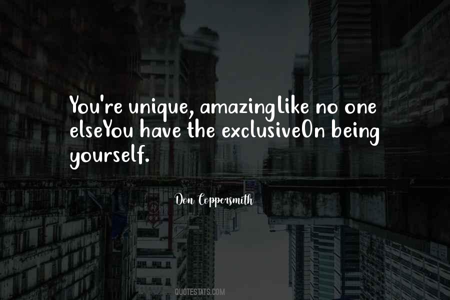 Quotes About Being Amazing #254914
