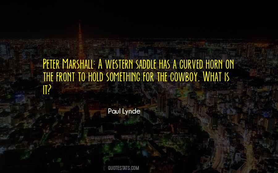 Western Saddle Quotes #183705