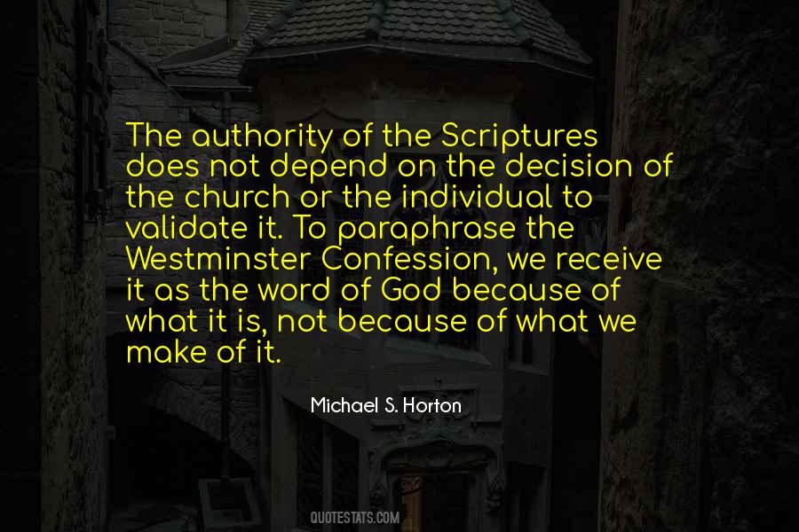 Westminster Confession Quotes #1180700