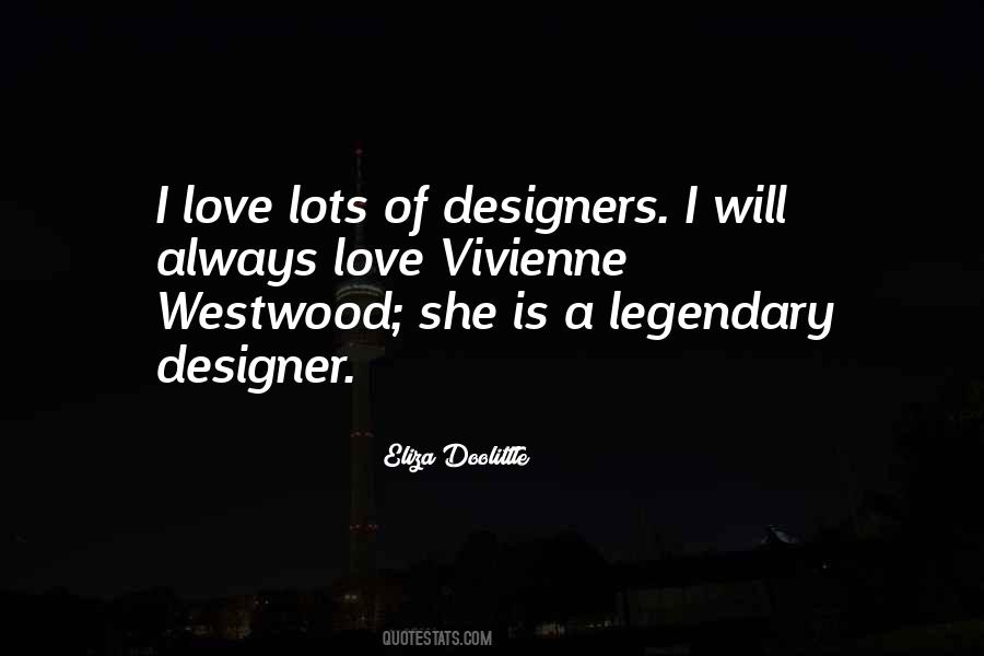 Westwood Quotes #1601260