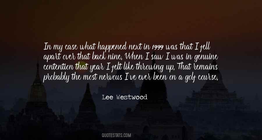 Westwood Quotes #213274