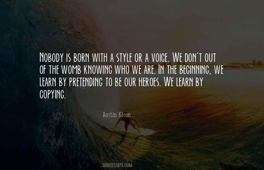 Quotes About A Voice #1225601
