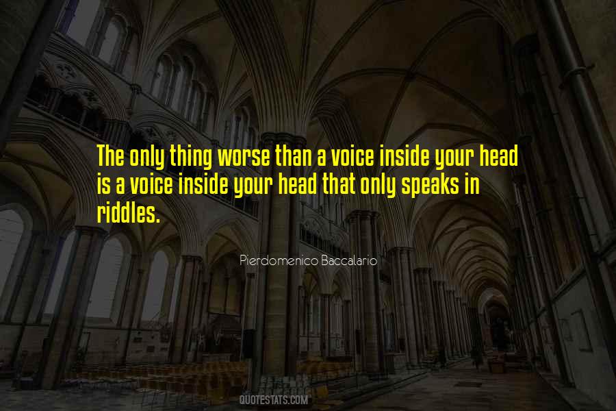 Quotes About A Voice #1226164