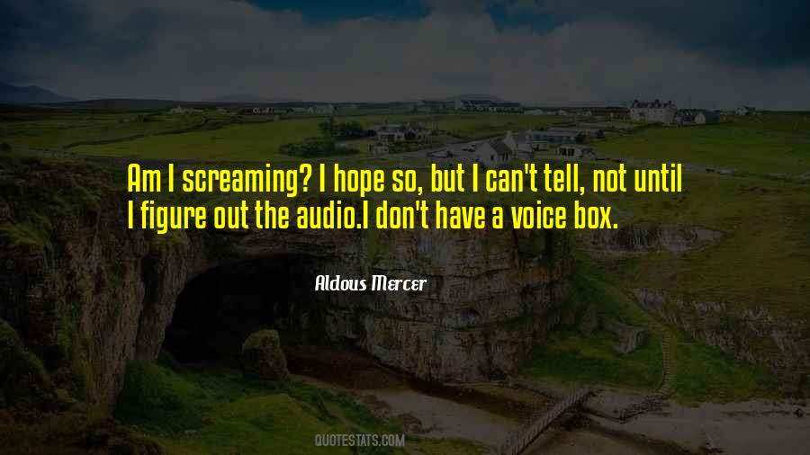 Quotes About A Voice #1249686
