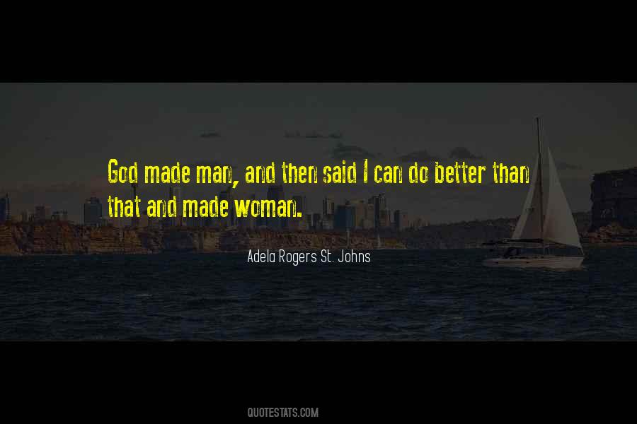 What A Man Can Do A Woman Can Do Better Quotes #158845