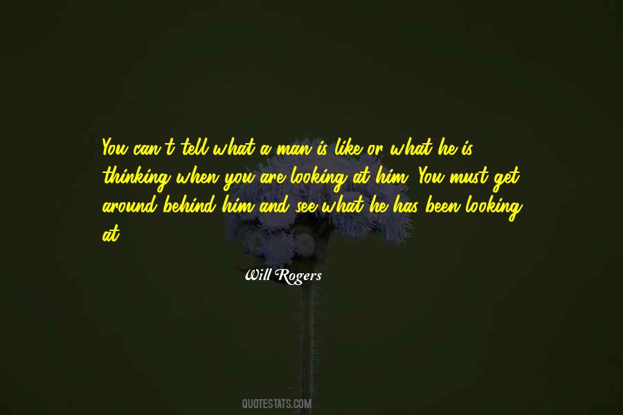 What A Man Quotes #1250400