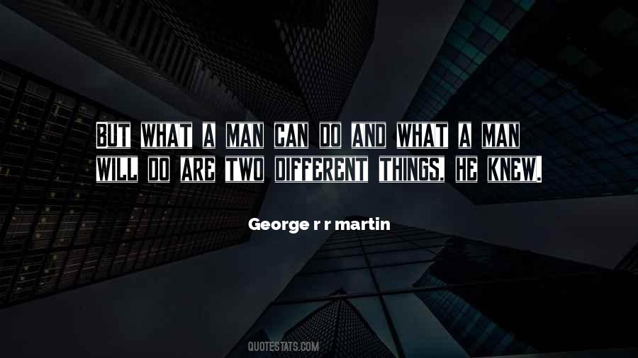 What A Man Quotes #1687715