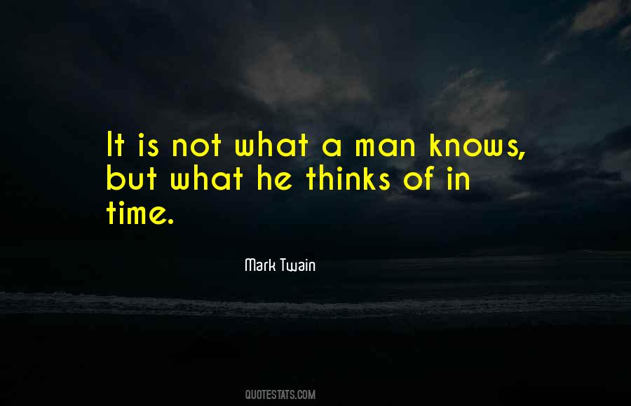 What A Man Quotes #1818400