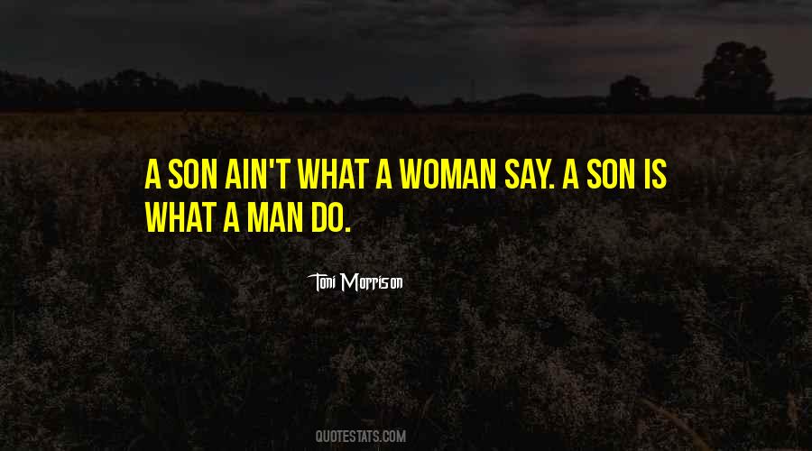 What A Man Quotes #971834