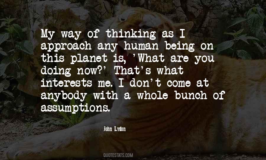 What Are You Doing Now Quotes #1339409