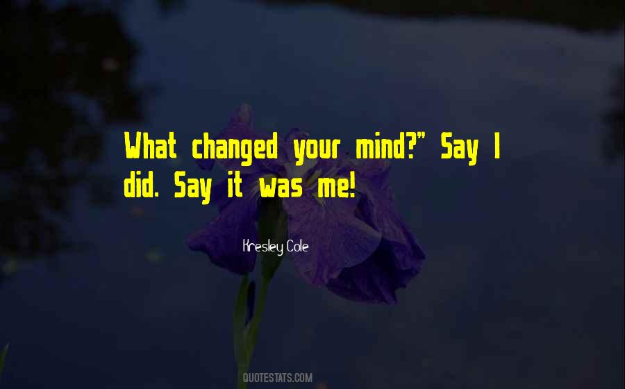 What Changed Quotes #912456