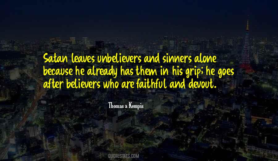 Quotes About Unbelievers #1167775