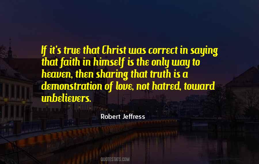 Quotes About Unbelievers #1601079