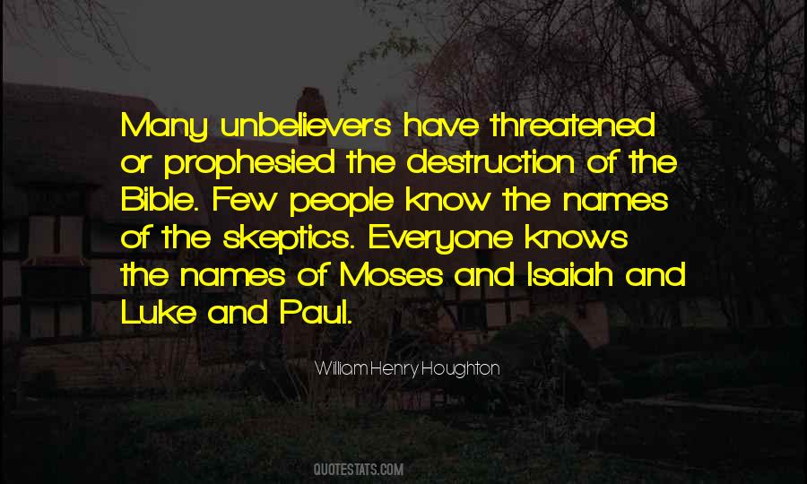 Quotes About Unbelievers #806817